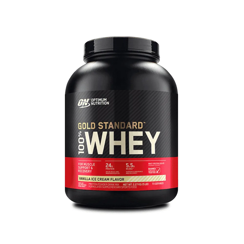 أوبتيموم نيوترشن جولد ستاندرد واي بروتين 2.27 كيلو - ON Gold Standard Whey
